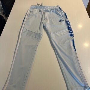 Adidas Kids Sky Blue Joggers with Navy Accents